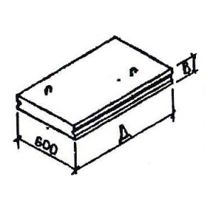 Плита перекрытия камер ВП 55-6